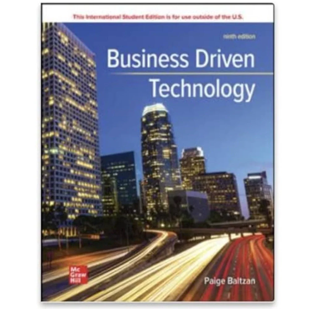 Mc Graw Hill - ISE Business Driven Technology Paperback International Edition